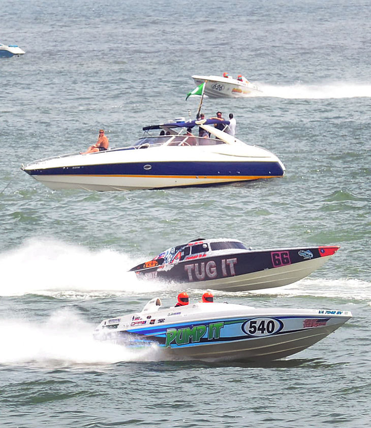 AC power boats