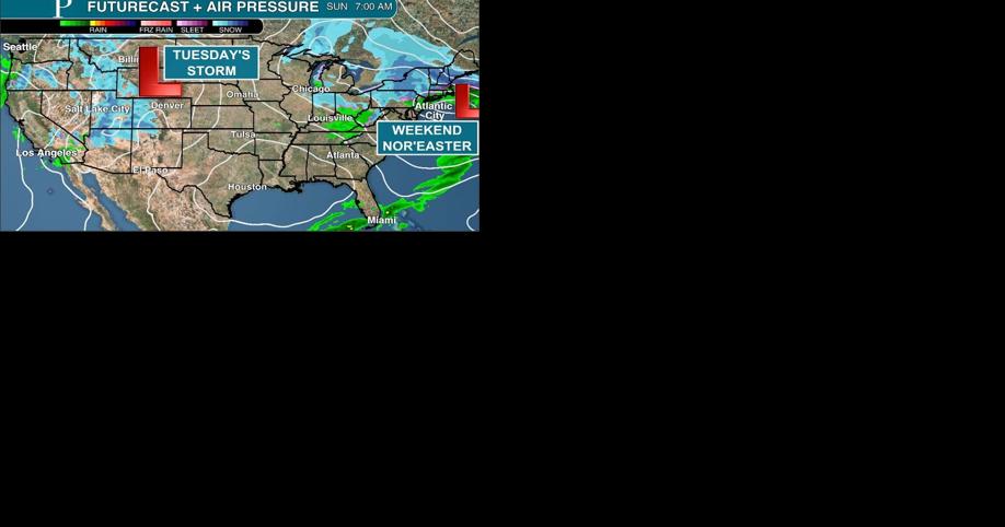 NJ weather: Sunday nor'easter ends, bigger Tuesday storm - Vimarsana News