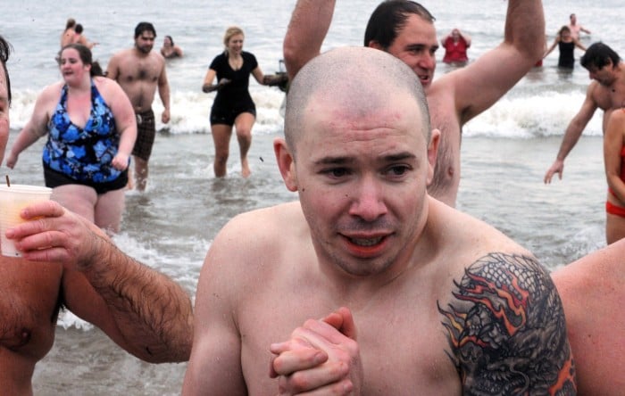 polar bear plunge