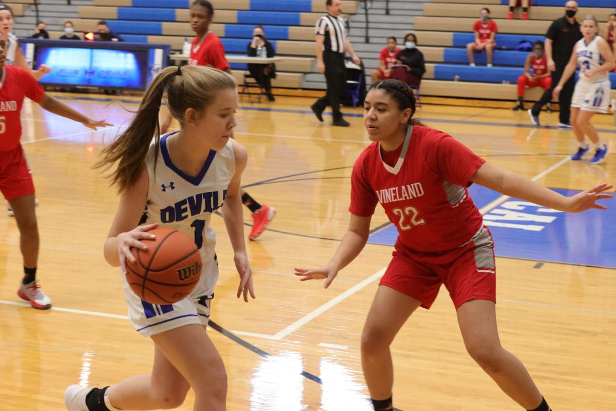 Hammonton vs Vineland Girls Basketball game