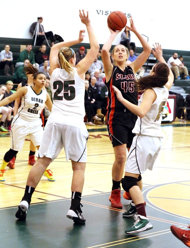 St. Joe at Cedar Creek girls basketball