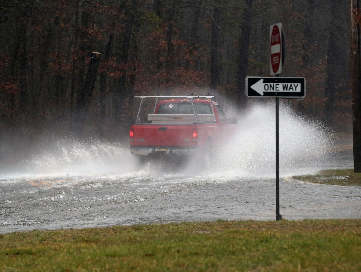 Rain storm hits Atlantic County