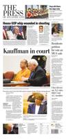 Kauffman in court on weapons charges