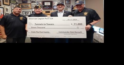 Ocean City American Legion post donates to 9/11 charity - Vimarsana News