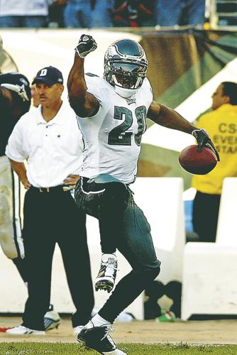 Brian Dawkins - Same home town Jacksonville FL. Same High School