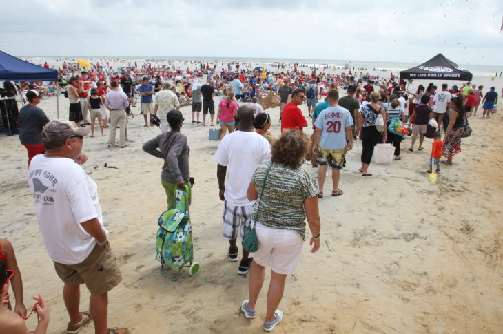 PHILLIES ON THE BEACH