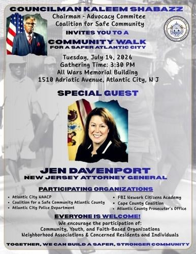 Community Walk to Promote Safer Atlantic City