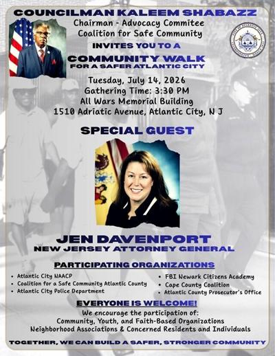 Community Walk to Promote Safer Atlantic City