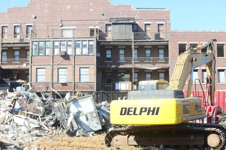 Demolition underway for former Hospital in Vineland