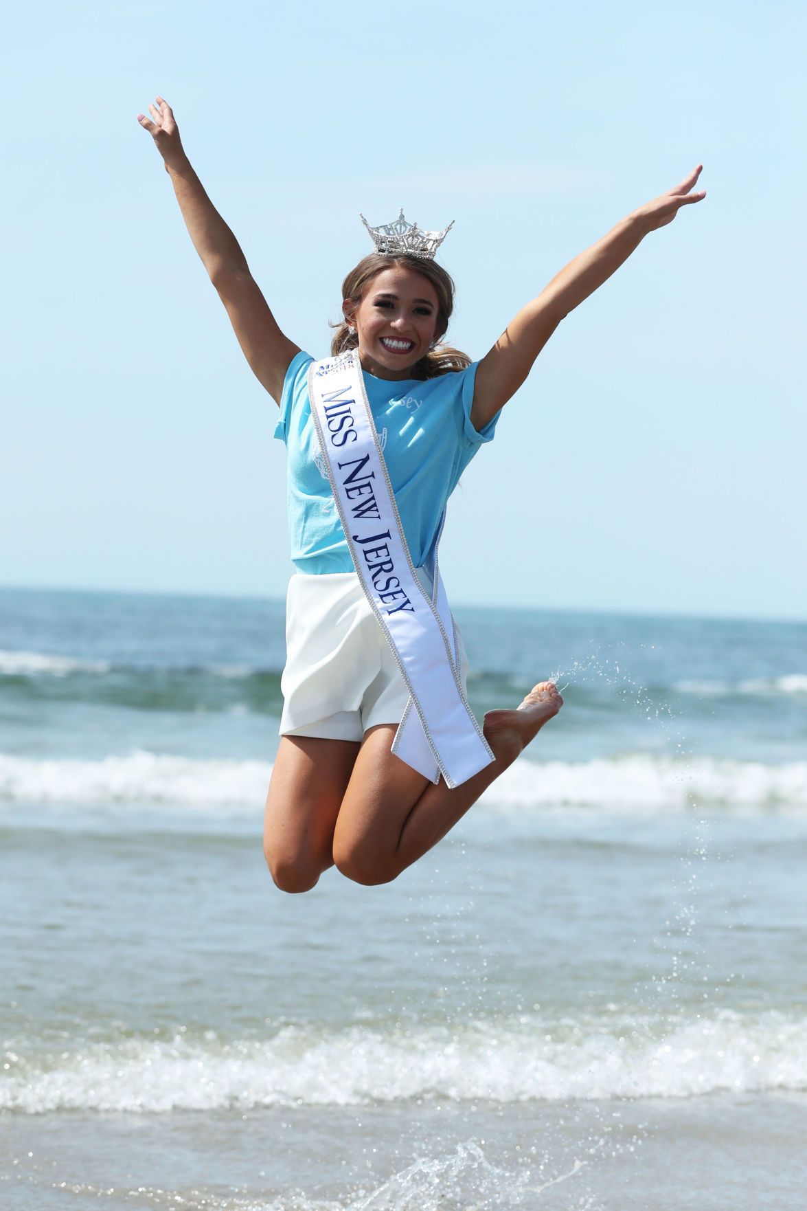 Miss New Jersey 2018 toe dip