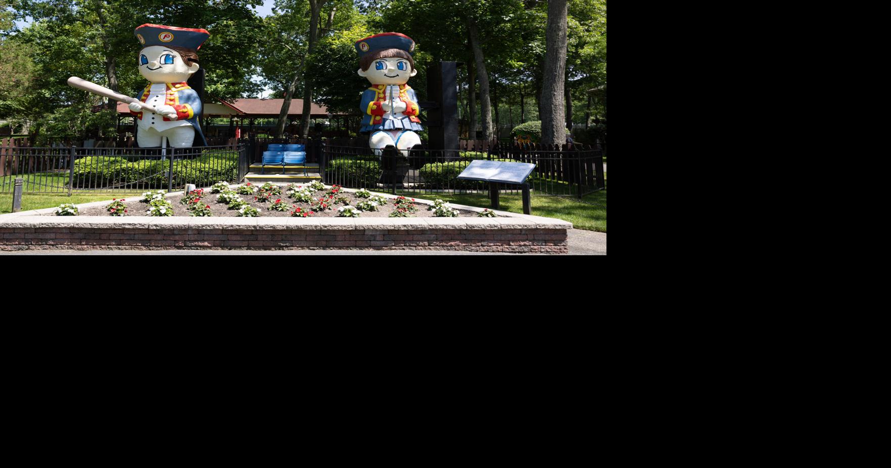 How did this Egg Harbor Township amusement park acquire the Phillies' former mascots?