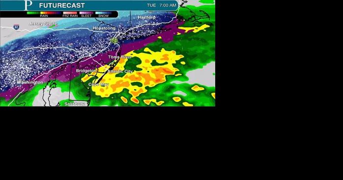 Coastal flooding, wind alerts in effect for NJ storm Tuesday - Vimarsana News
