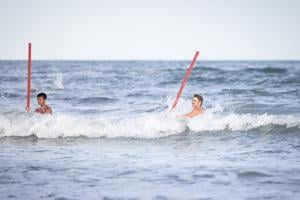 Scenes from the Chief Rod Aluise Atlantic City Lifeguard Classic at Albany Avenue beach