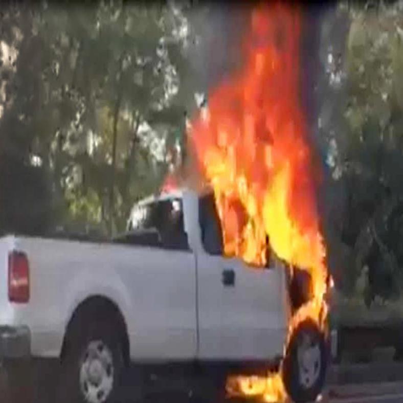 Petersburg Man Escapes Car Fire On Garden State Parkway The