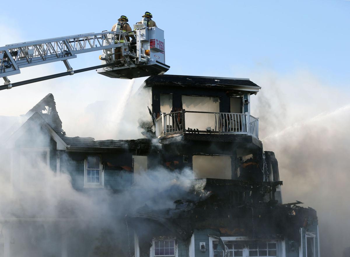 Fire destroys two multi-million-dollar homes in Avalon