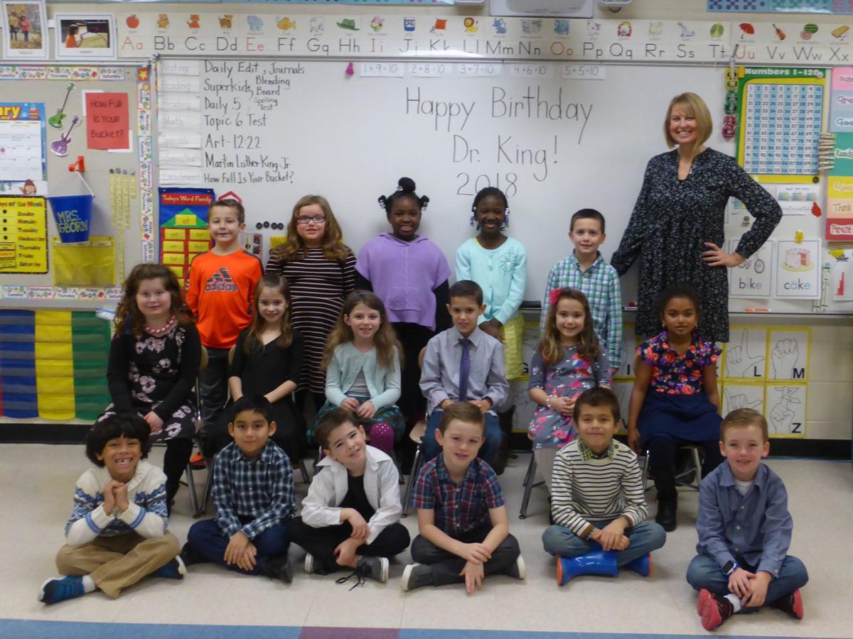 Swift Elementary School First Grade Class Holds Peace Tea Egg