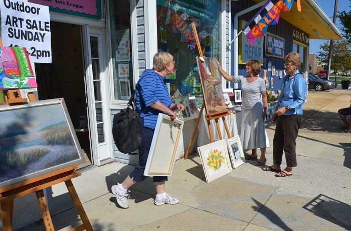 sidewalk art sale
