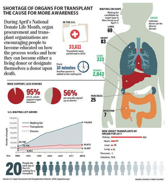 Shortage Of Organs For Transplant The Cause For More Awareness