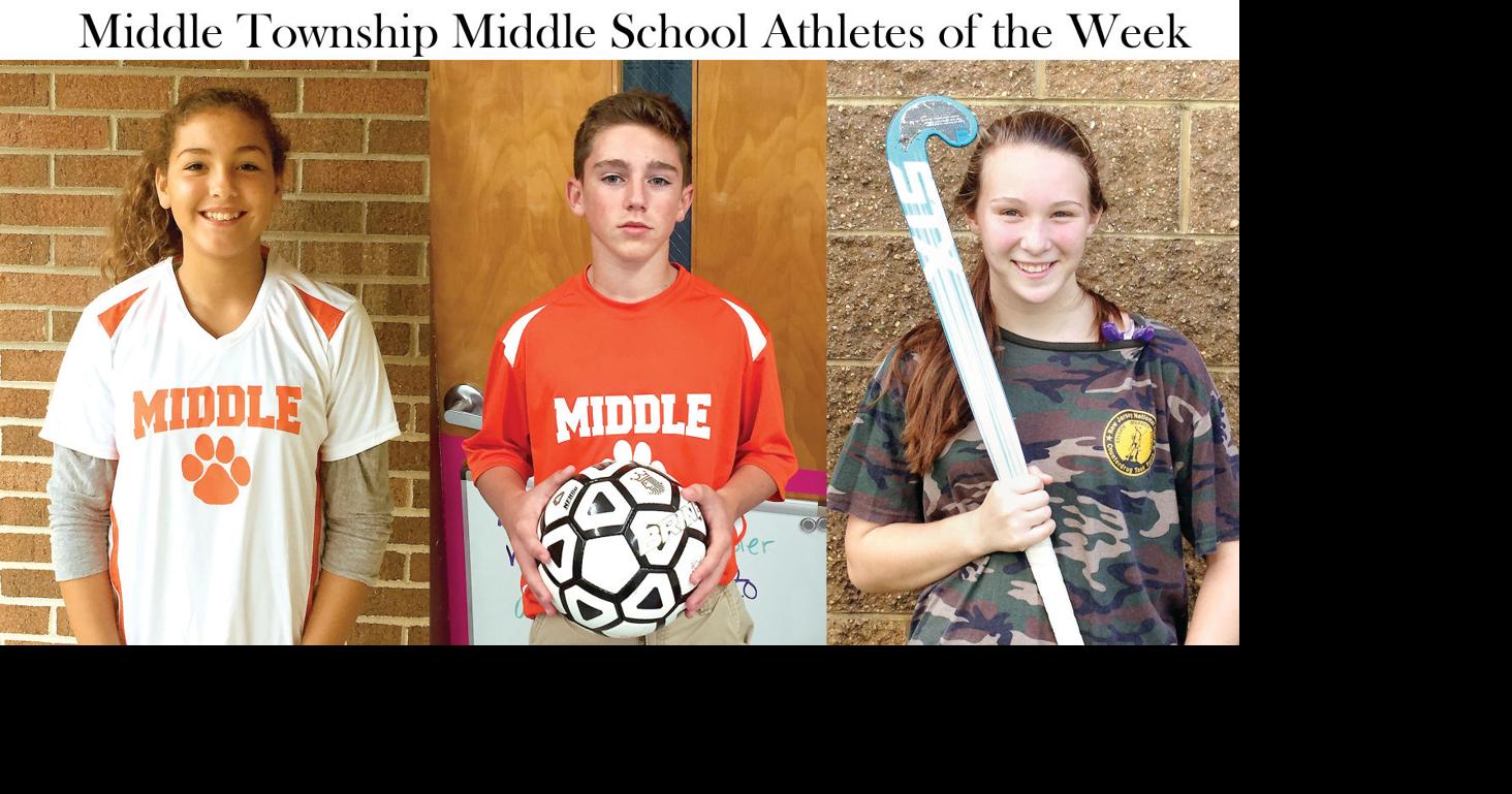 Middle Township Middle School Athletes of the Week