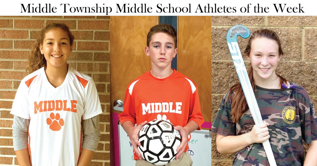 Middle Township Middle School Athletes of the Week