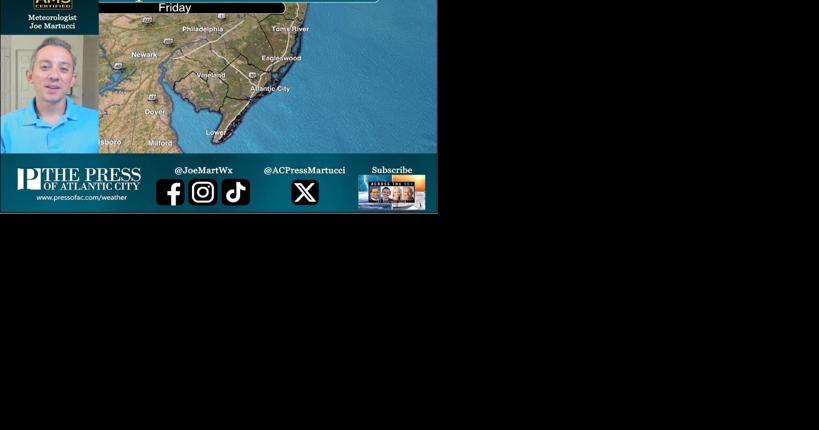 How wet will the Jersey Shore be this weekend? - Vimarsana News