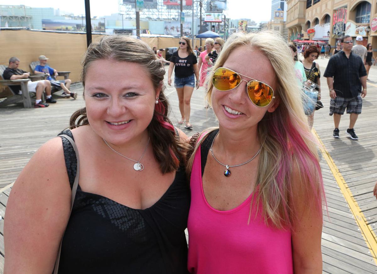 Pink Beach Concert Crowd