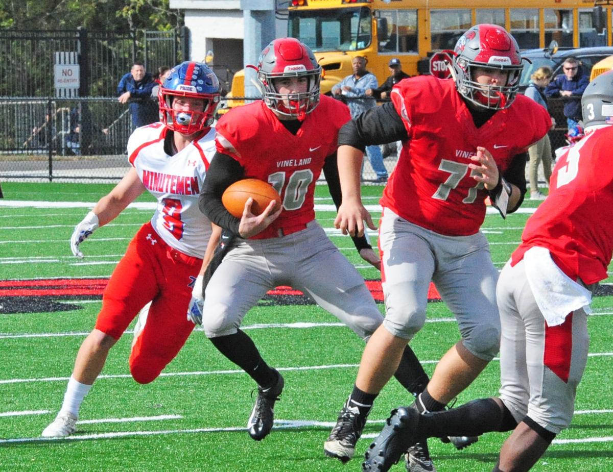 Vineland Football Boasts Running Game In 31 7 Win Over Washington