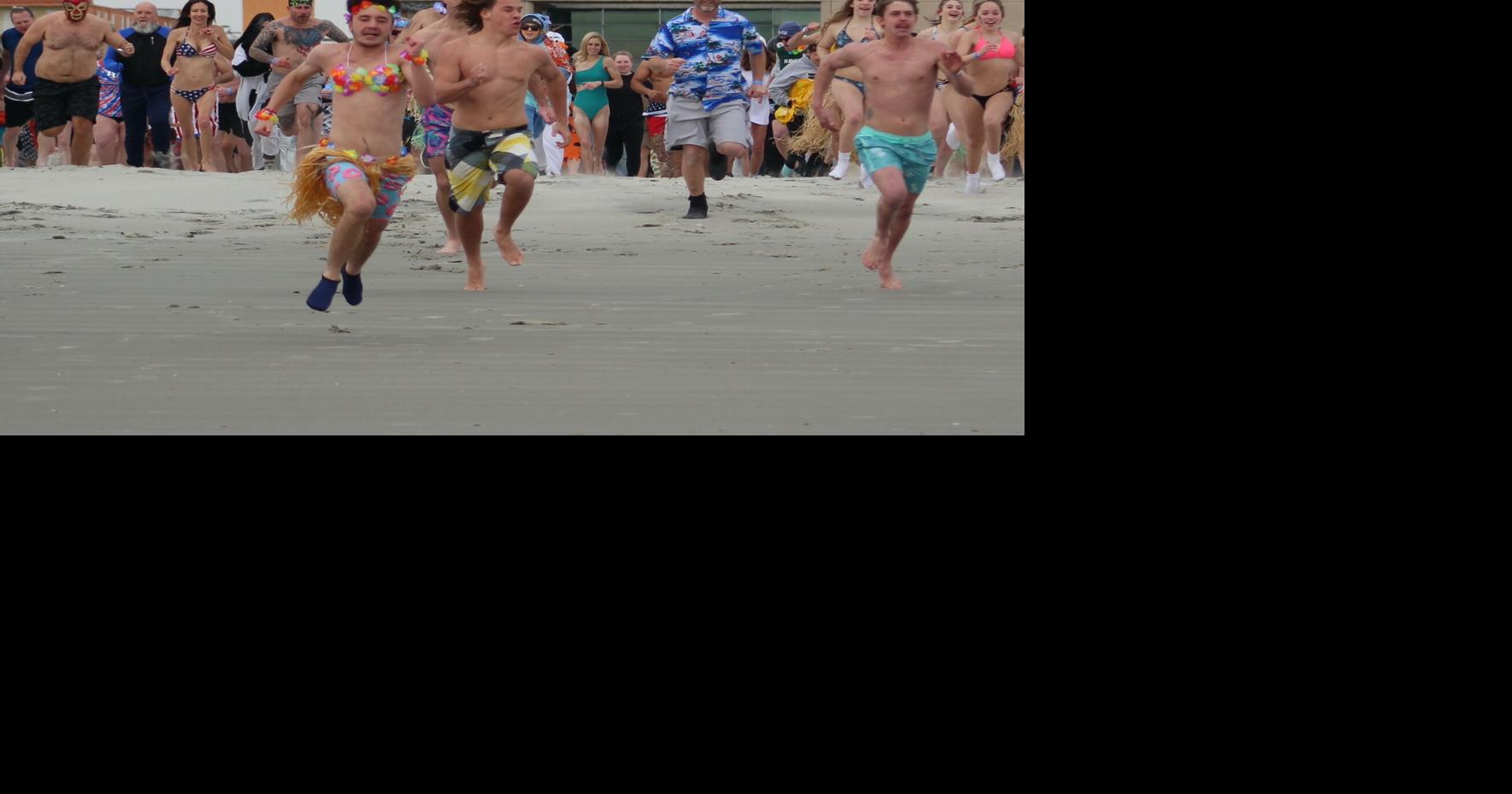 About 800 take polar plunge in freezing temps in Wildwood