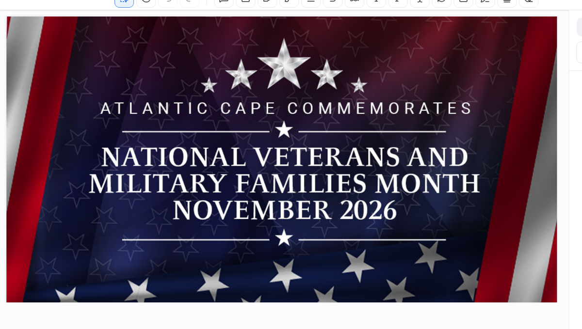 Atlantic Cape to Commemorate National Veterans and Military Families Month with Public Events