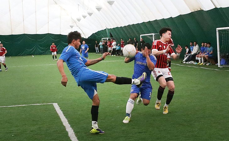 Hispanic indoor soccer league