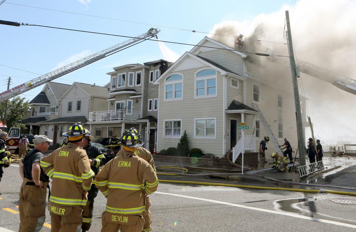 Multiple homes in Wildwood Crest damaged in fire that spread quickly