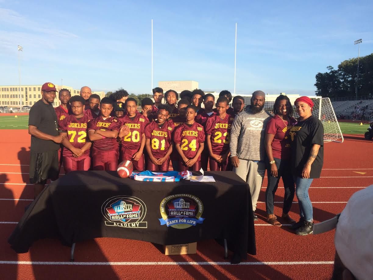 jersey elite youth football league 