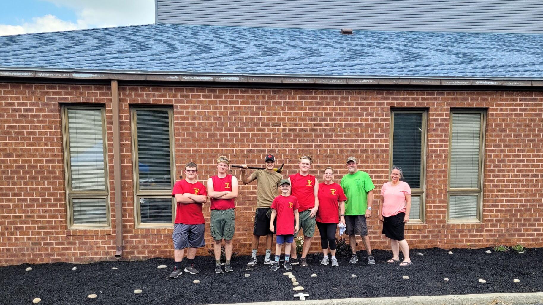 Eagle Scout creates rosary garden in Northfield