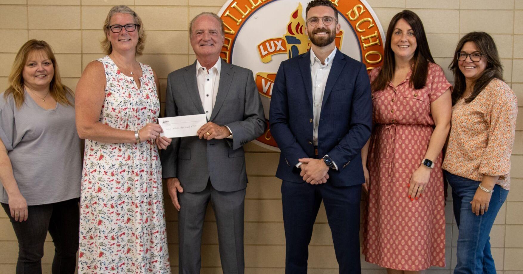 Firm donates to Millville High School seniors - Vimarsana News