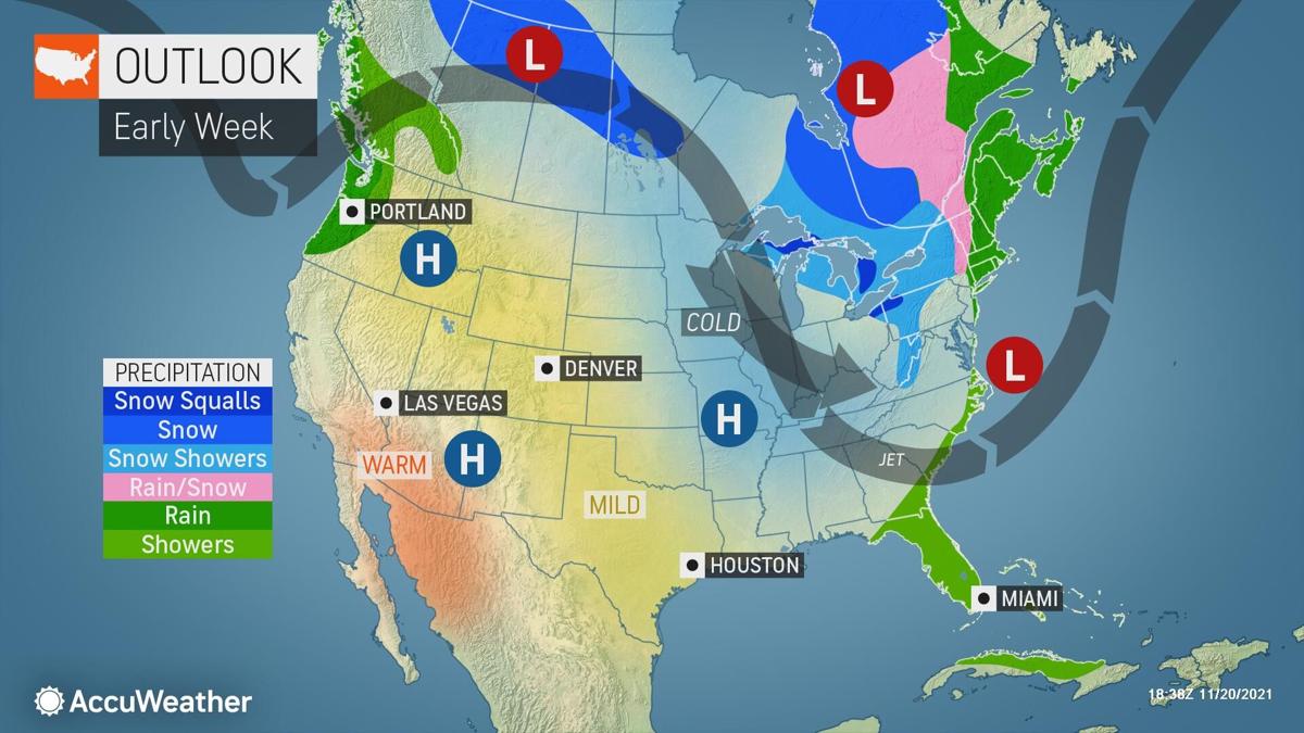 AccuWeather's 2021-2022 US winter forecast