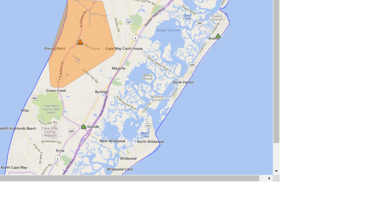 Over 2,000 without power in Cape May