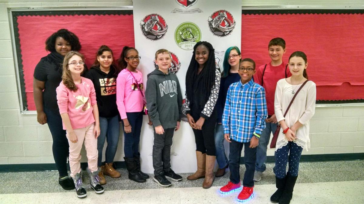 William Davies Middle School names December students of the month