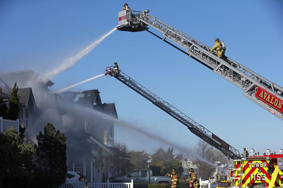 Fire destroys two multi-million-dollar homes in Avalon