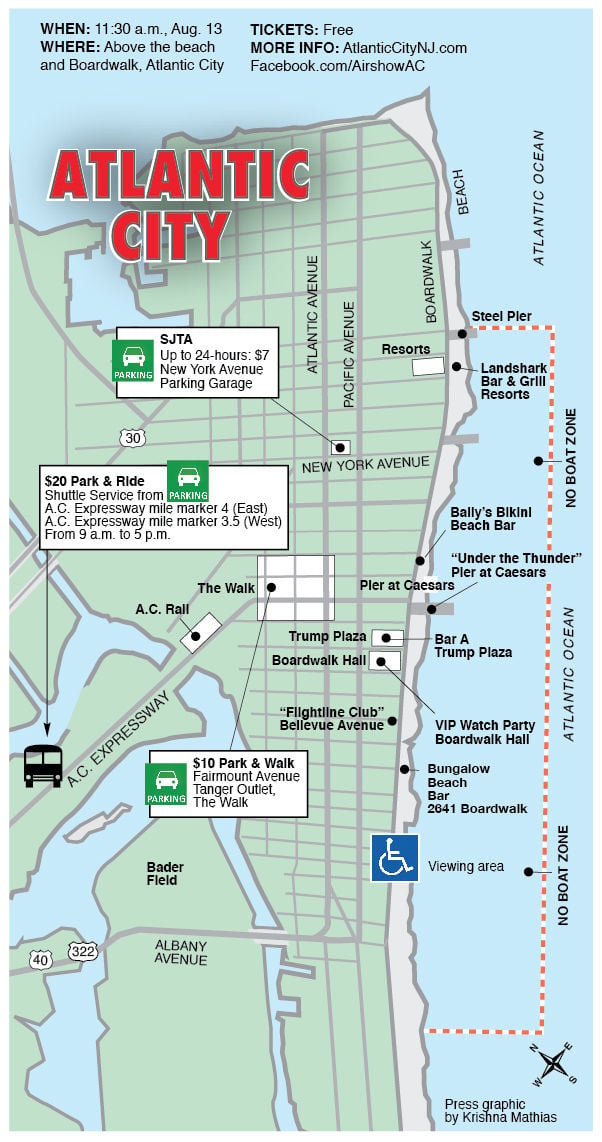 casino atlantic city map