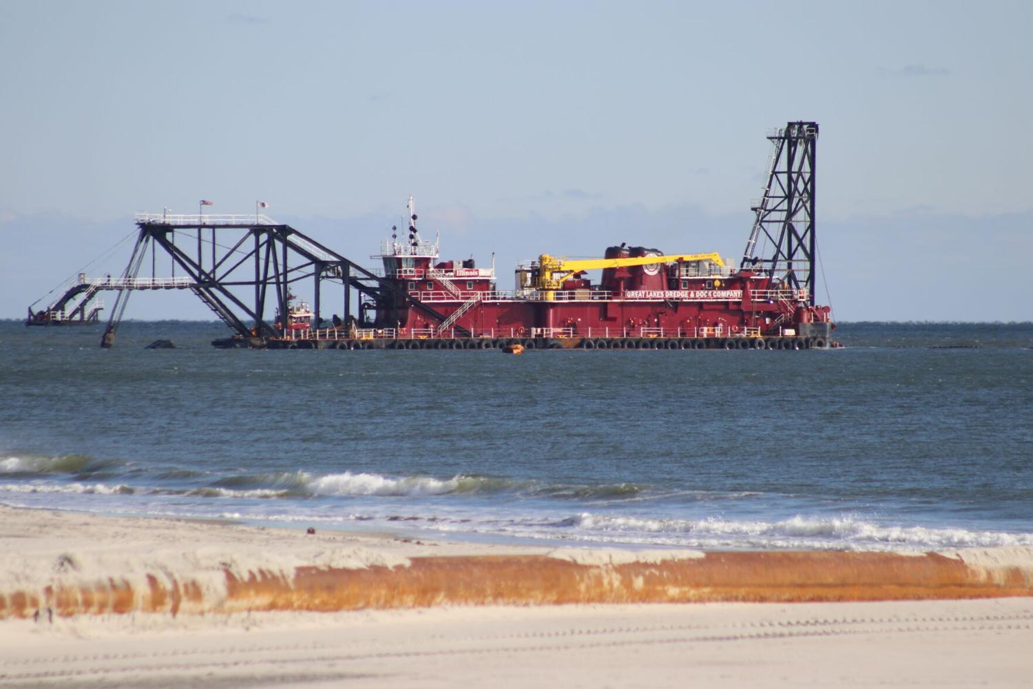Beaches coming back to Strathmere