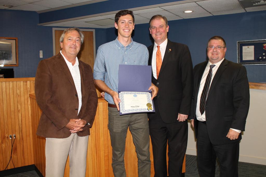 Middle Township S Granigan Receives Mayor S Award For Accomplishments As Cyclist Middle Township Pressofatlanticcity Com