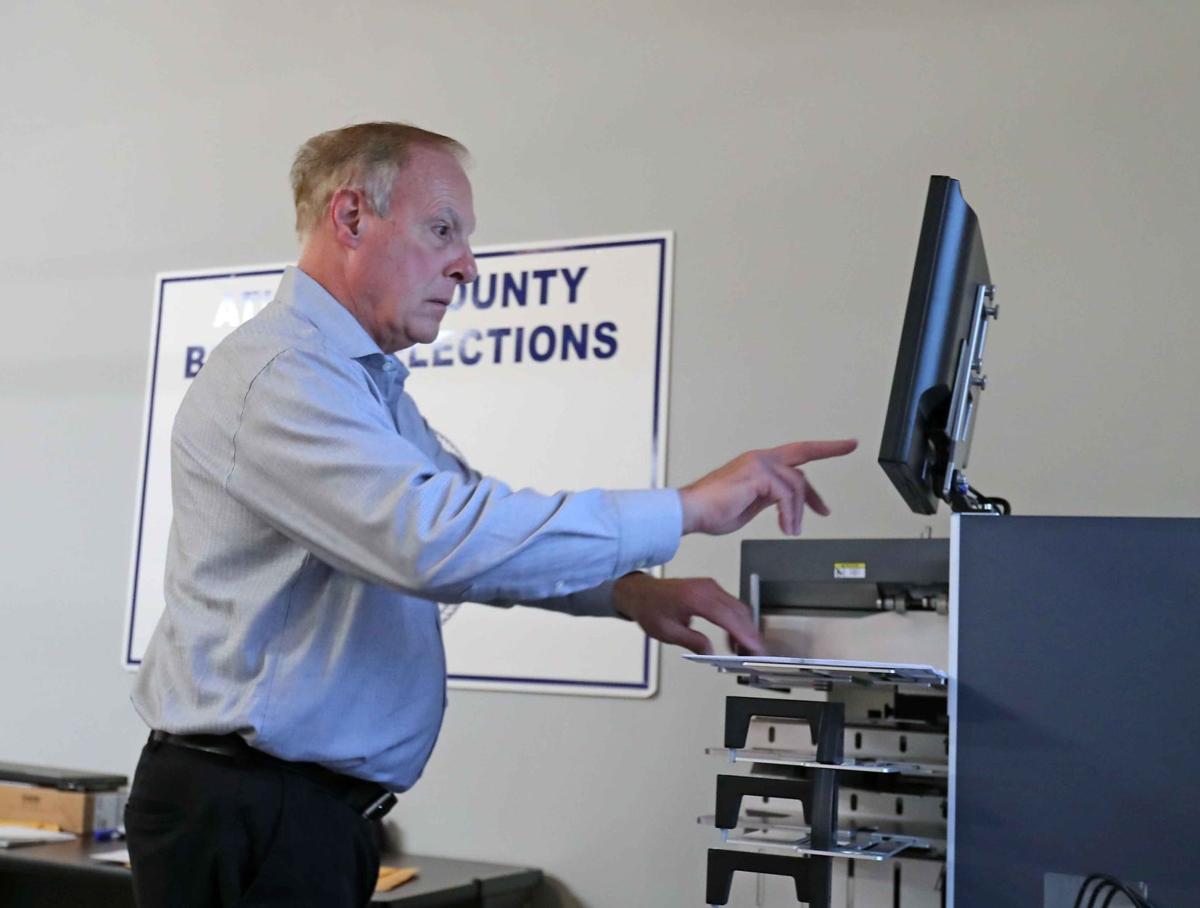 Mail-in ballots counting