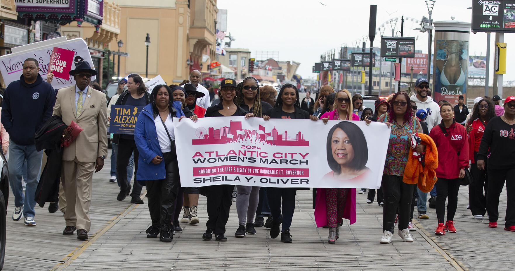 Rain holds off for annual Atlantic City Women's March - Vimarsana News