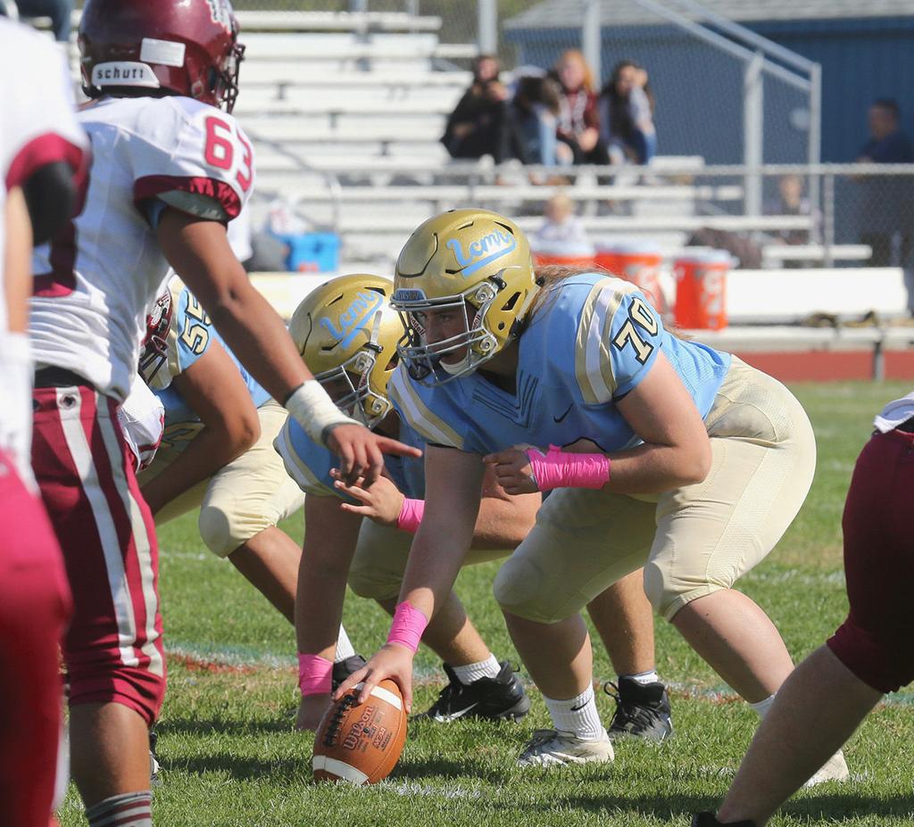 Lower Cape May Female Football Player Is Center Of Attention