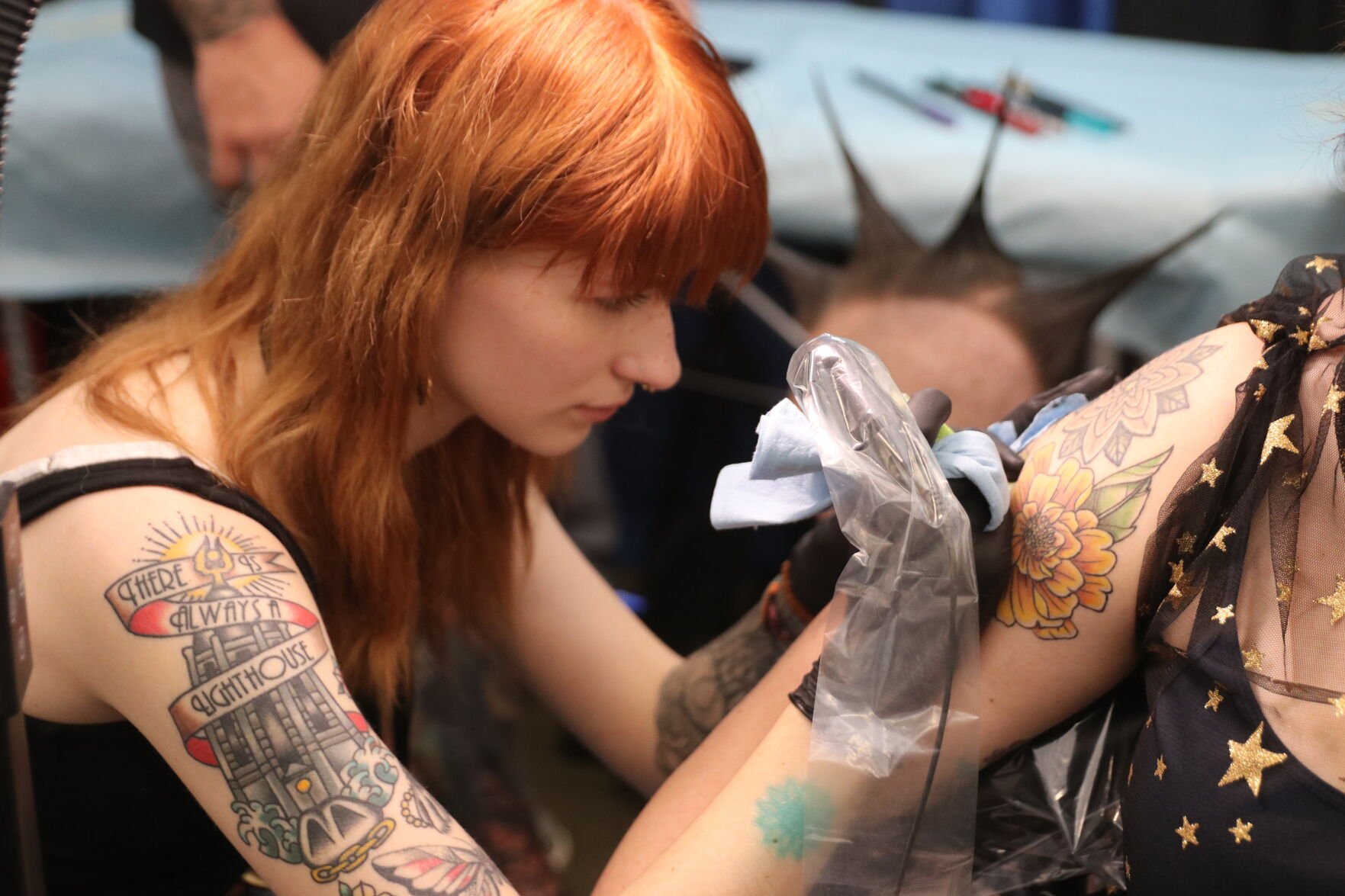 Tattoo Line Art Tights  Hot Topic
