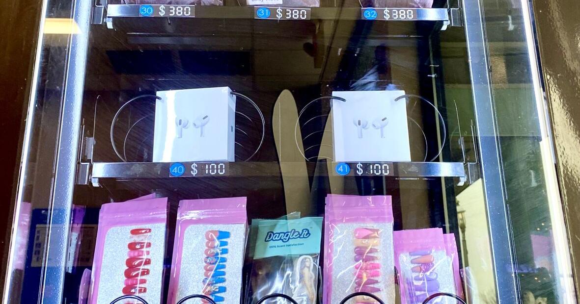 Get your beauty products from a vending machine? You can at Tanger Outlets
