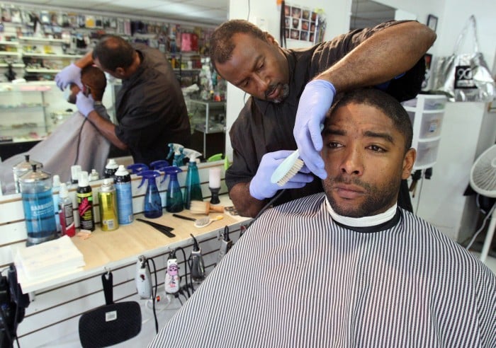 Wildwood barber hands out some life lessons, and a trim
