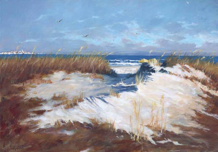 "Morning Sand Dunes" by Aldo Luongo