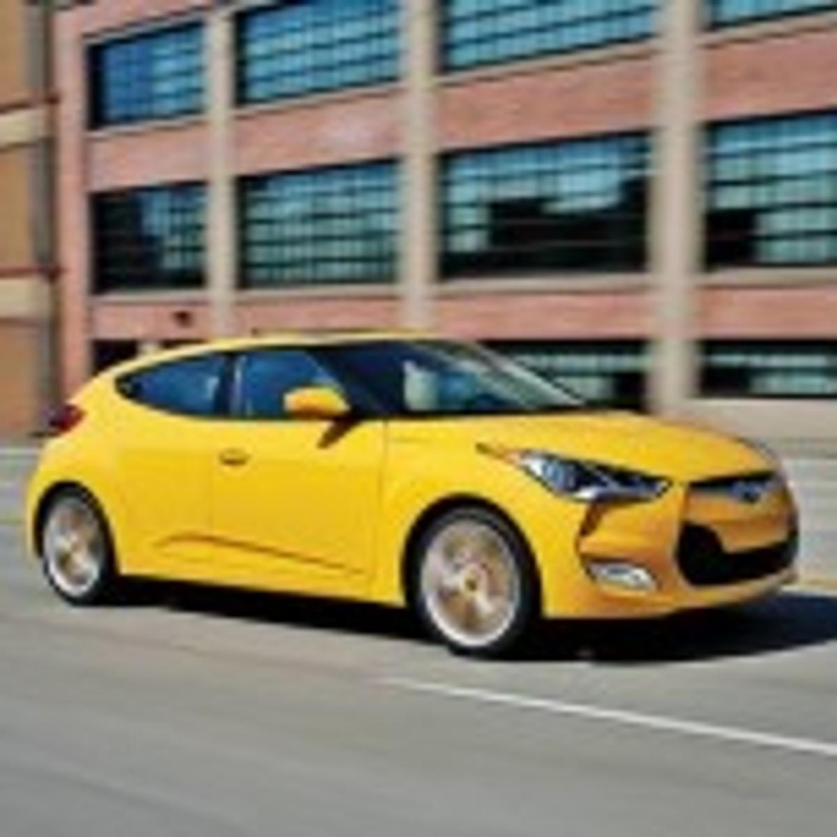 Unhinged On The Left Hyundai Veloster Is 3 Door Coupe