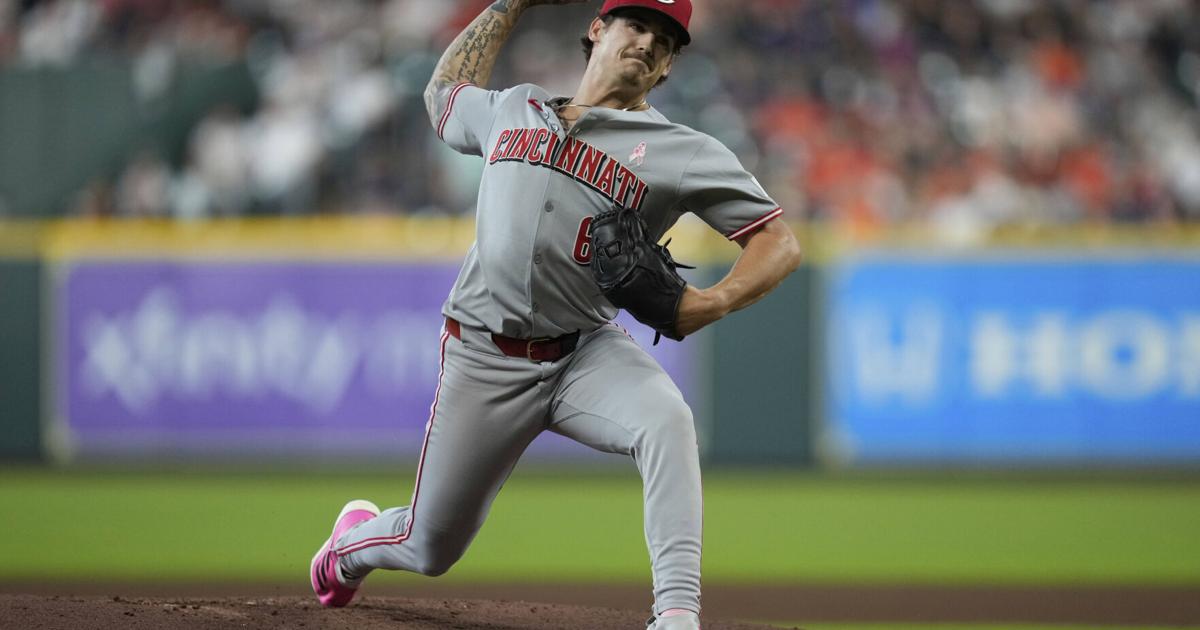 Chase Rutty Chase Petty struggles with command in second start for Reds
